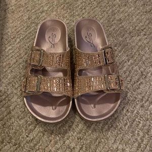 Rose Gold Sandals